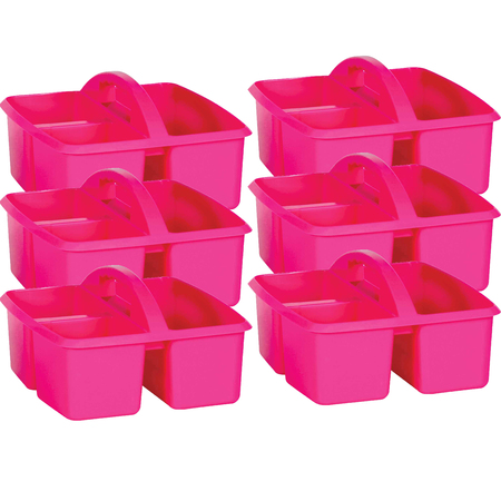 TEACHER CREATED RESOURCES Plastic, Pink, 6 PK TCR20908